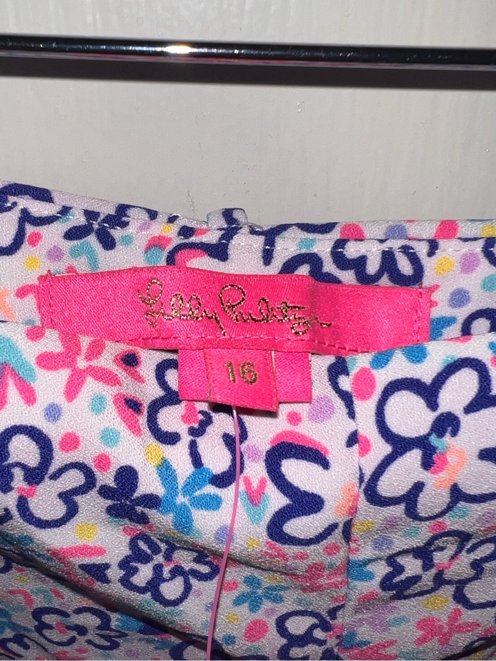 New Lilly Pulitzer 4” Casia Stretch Shorts Multi Fun Sun Repeat Ditsy 16 - Picture 8 of 8